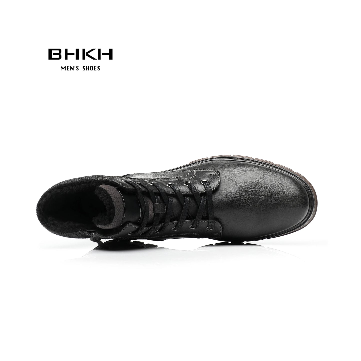 Style Haven™|BHKH 2024 Winter Men Boots Fur Ankle Anti-Slip Snow Shoes